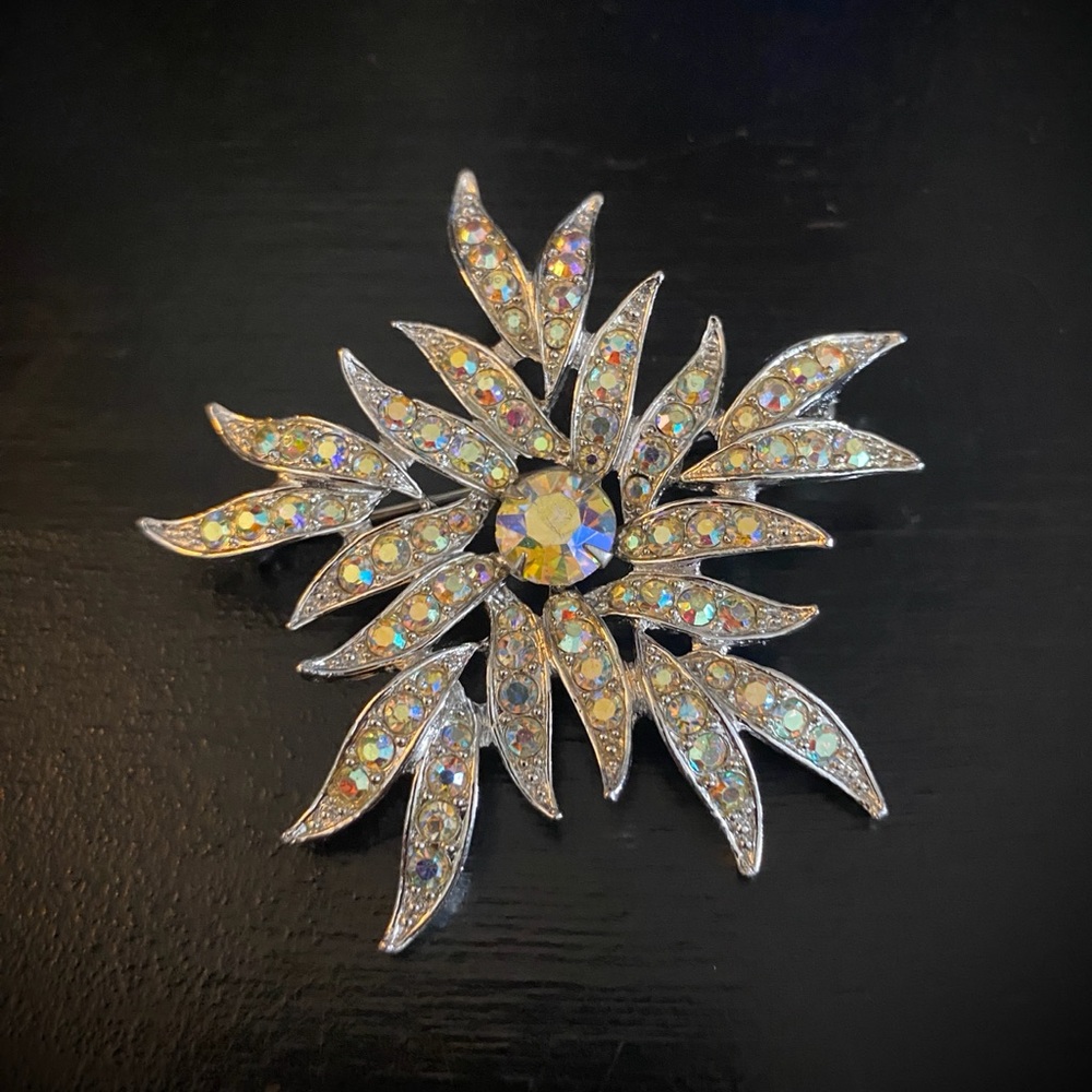 Vintage “Aurora Blaze” brooch by Sarah Coventry